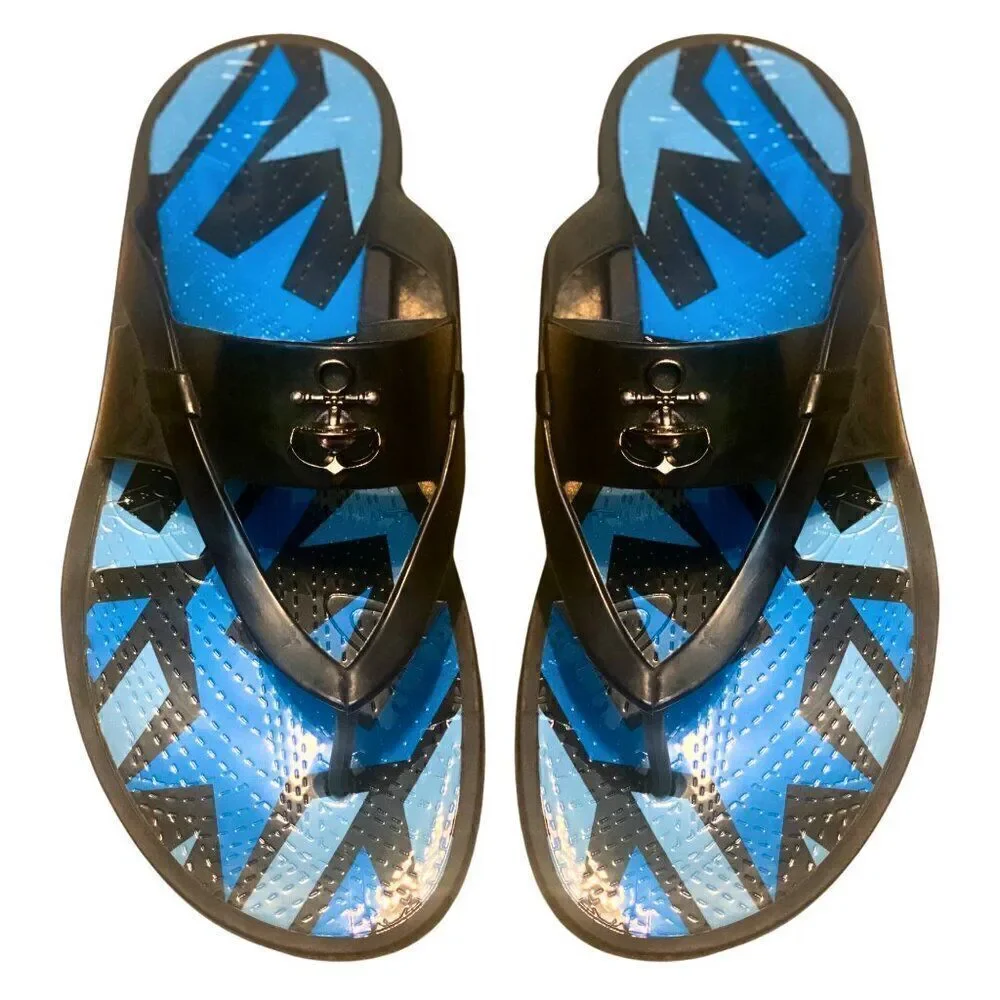 Like New Vivienne Westwood Womens Rubber Flip Flop Slides